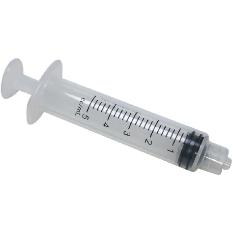 3ml Syringe Sterile with Luer Lock Tip - No Needle - Individually Sealed -  Great for Medicine, Feeding Tubes