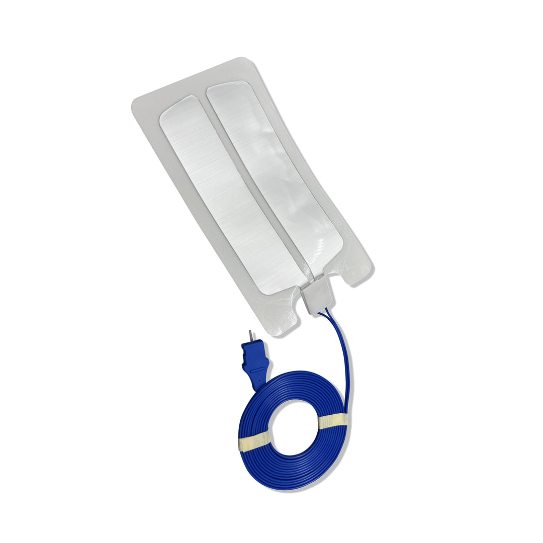 Électrodes De Mise à La Terre Adultes Avec Câble - Date D'expiration 10/12/2025, Boîte De 25