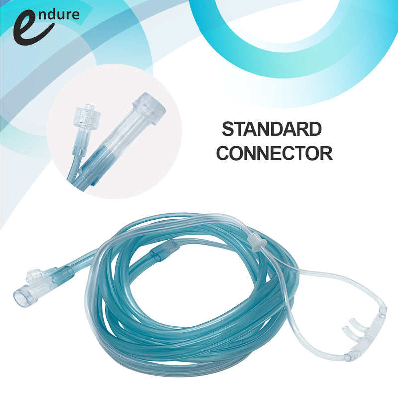 Endure Pediatric ETCO2 7ft Nasal Sampling Cannulas with Standard Connector