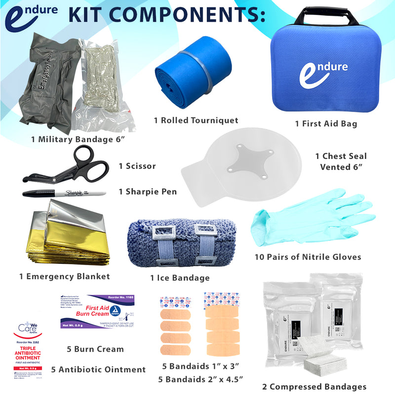Endure First Aid Stop The Bleed Kit I