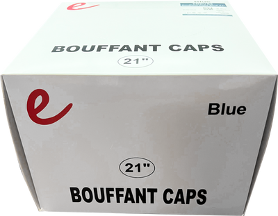 Disposable Bouffant Cap, Blue