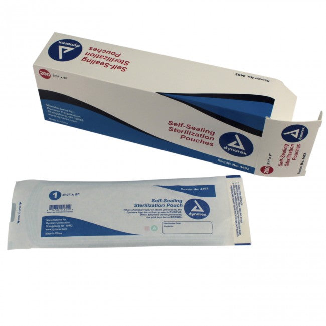 Dynarex Sterilization Pouches, (200 per Box)