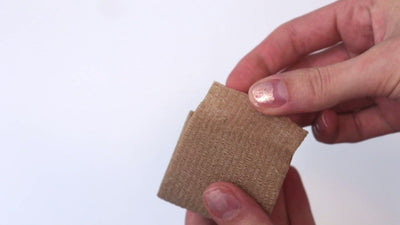 Non-Woven Cohesive Bandage Wrap, Self Adherent, (Tan)