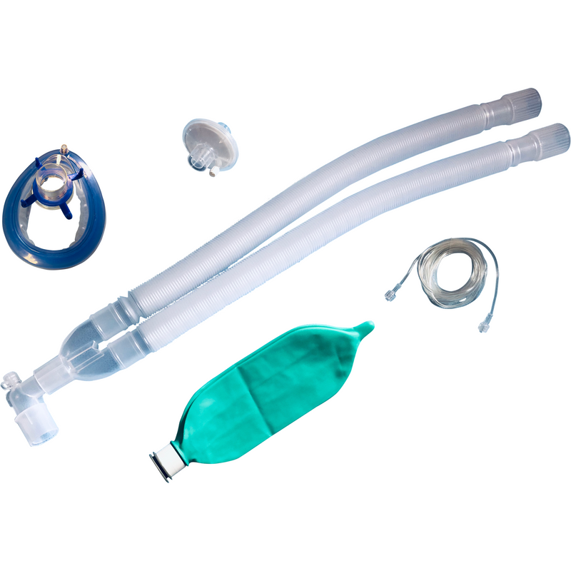 Custom Adult Expandable Breathing Circuit Kits, (20 per Case)