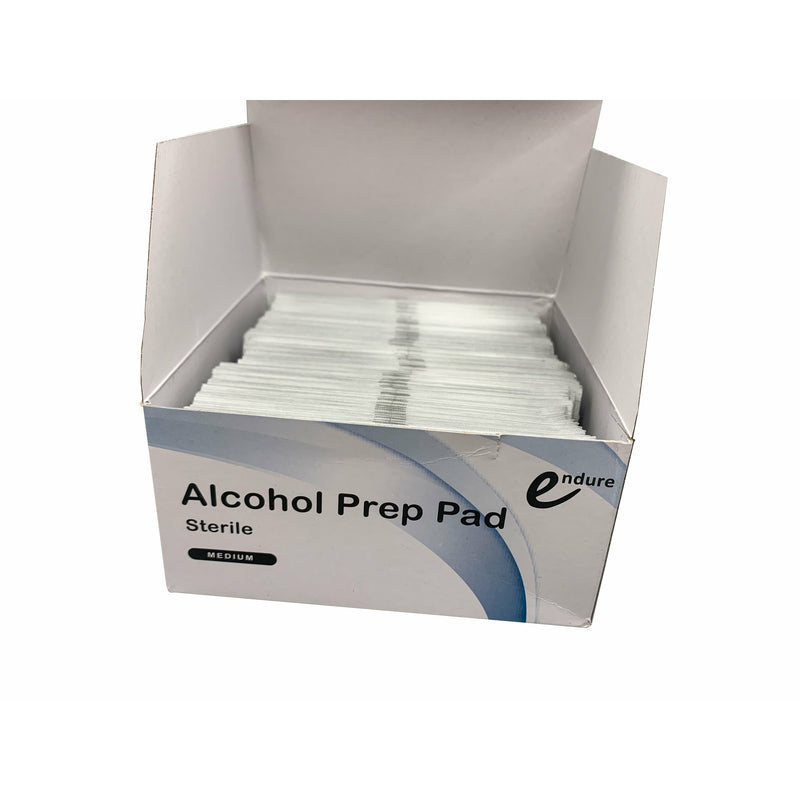 Endure Alcohol Prep Pads - Sterile, Medium
