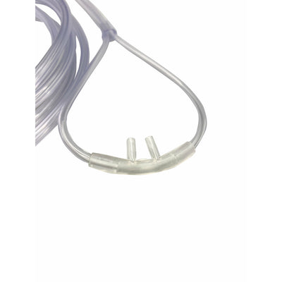 Feather Touch Nasal Oxygen Cannula, Straight / Curved Prong