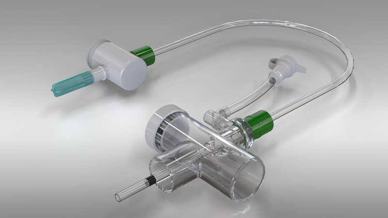 Closed Suction Catheter, 24" Tubing (10 per Box)