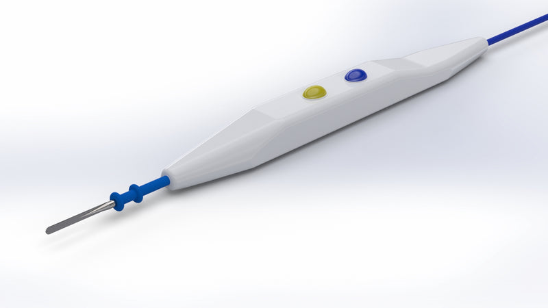 10Pcs/Bag Electrosurgical Pencil Cautery Pen Surgical Electrodes Monopolar  Leep