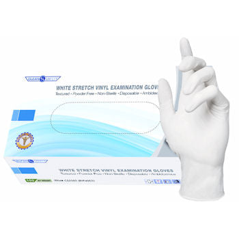 Clean Safety Vinyl Examination Gloves