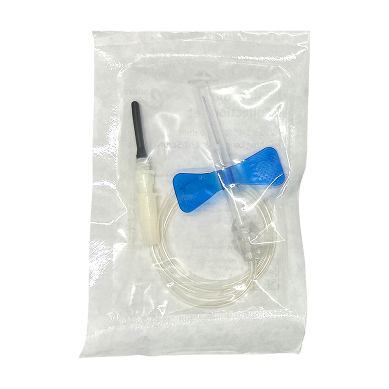 Premium Safety butterfly needles with holder (sterile, activation inside  the vein, non-automatic)
