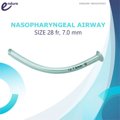Nasopharyngeal Airway Kit (3Pk) + Jelly Lubricating, (28 Fr, 30 Fr, 32 Fr)