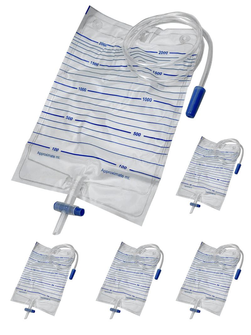 White PVC Urine Bag L-30, Size: 2000ml at Rs 30/piece in Surat | ID:  24554693691